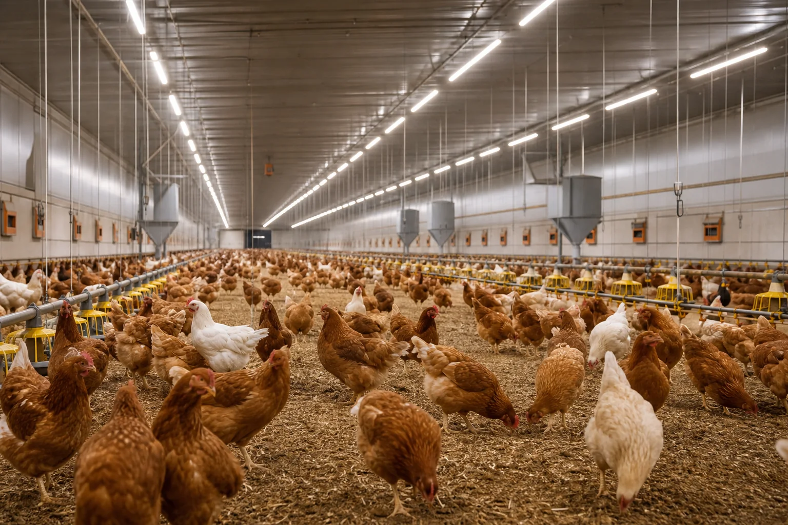 LED-Beleuchtung: Optimale Lichtverhältnisse im Hühnerstall